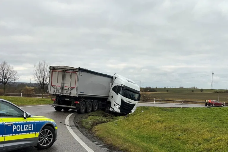 A4 Höhe Erfurt – Verkehrsbehinderungen nach Lkw-Unfall