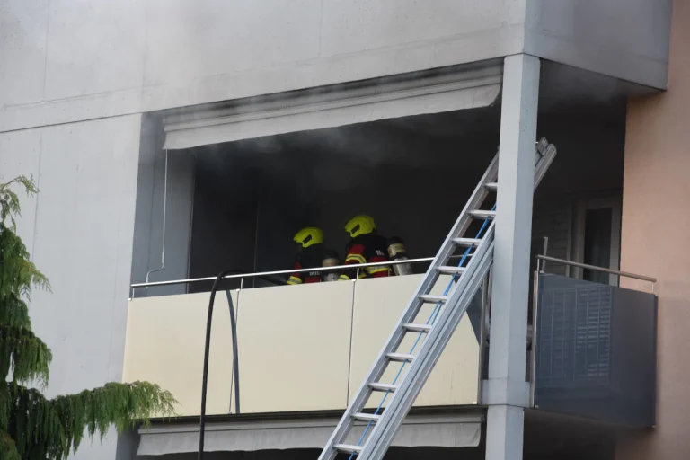 Diepoldsau SG – Brand auf Balkon