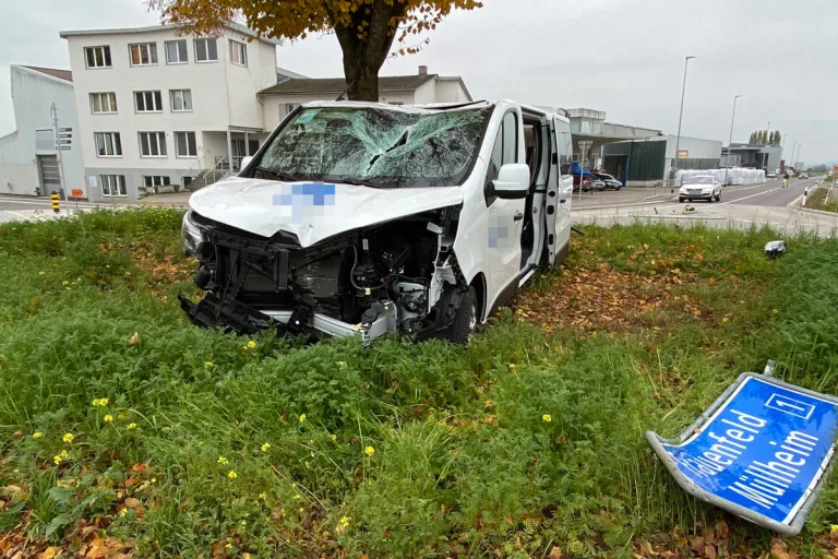 Engwilen TG – Eingeschlafen und verunfallt