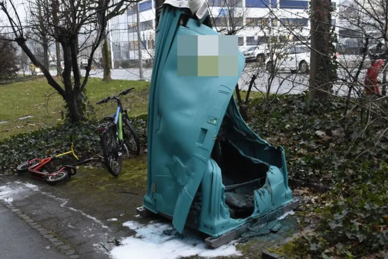 Langendorf SO – Erneuter Brand einer mobilen Toilette
