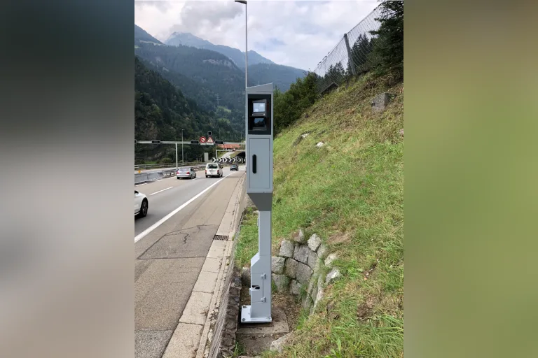 A2 Kanton Uri – Geschwindigkeitsmessanlagen an der Autobahn werden ersetzt