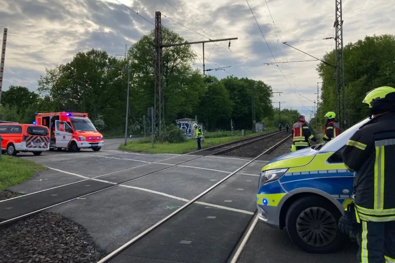 Oberhausen - Mann vom Güterzug erfasst