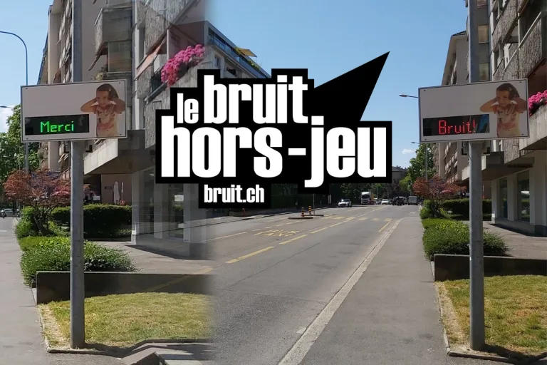 Wallis -  Laut ist out! Kampagne der Walliser Kantonspolizei