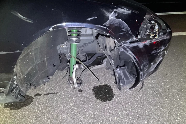 Unfall gestern in Unterterzen SG - Fahrunfähig ein Rad verloren