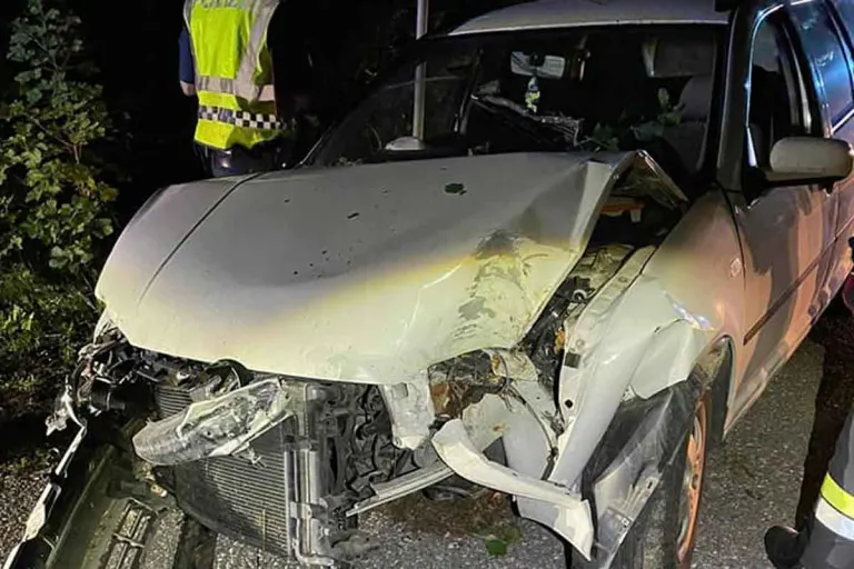 Waisenegg - Unfall gebaut und geflüchtet!