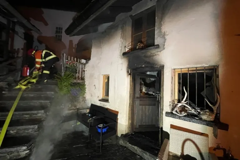 Calanca GR - 77-Jährige verstirbt bei Brand