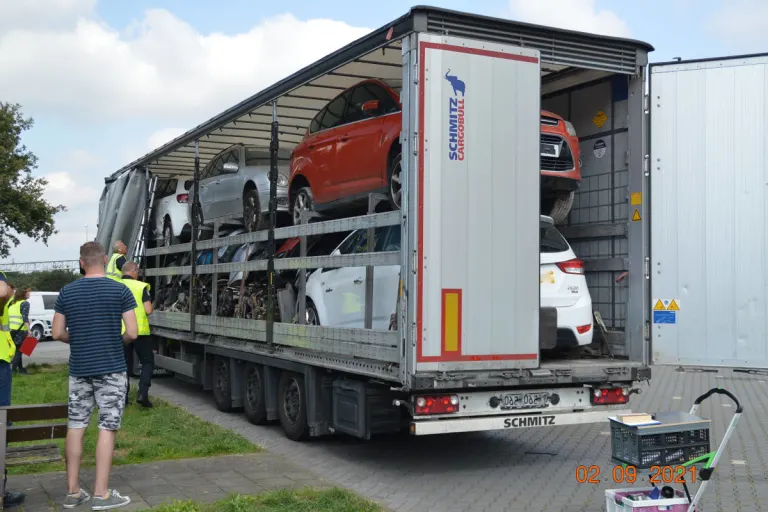 A30 Bad Bentheim – Illegaler Abfalltransport an der deutsch-niederländischen Grenze gestoppt