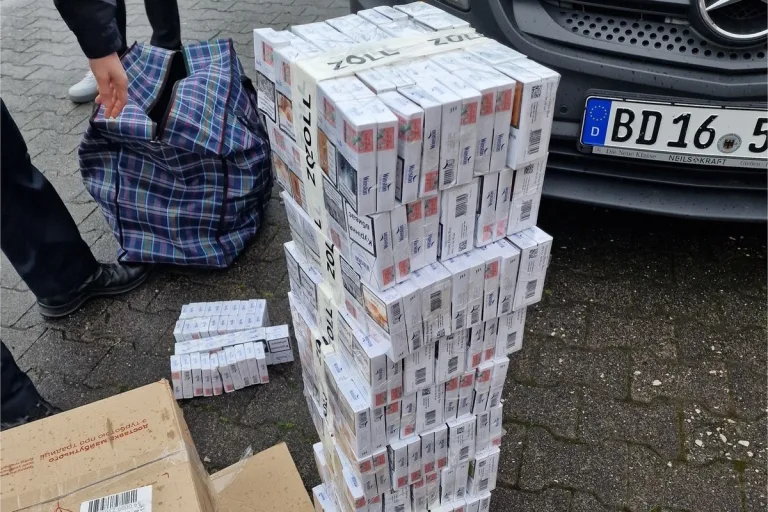 Gießen HE - Zigarettenschmuggel verhindert