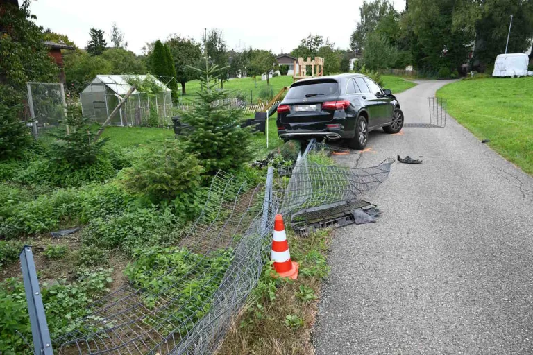Algetshausen/Lenggenwil SG - Fahrunfähig mehrfach verunfallt 