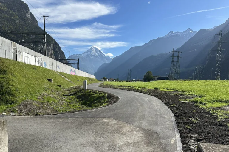 Attinghausen-Erstfeld UR – Radweg fertiggestellt