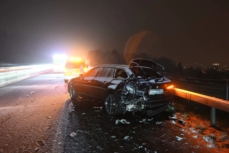 A1 Rorschacherberg SG – Zwei Verletzte nach Unfall auf der Autobahn