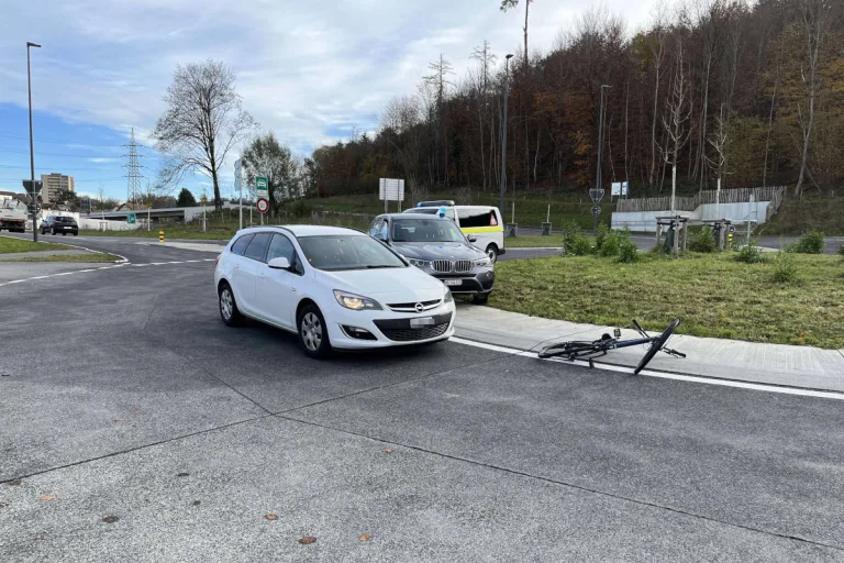 Buchs und Brugg AG – Kollisionen mit Velos am Montag
