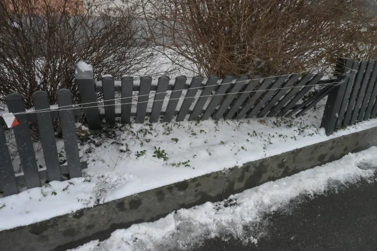 Balzers – Kollision mit Gartenzaun