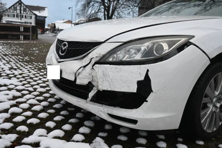 Ruggell FL - Erheblicher Blechschaden nach Verkehrsunfall 