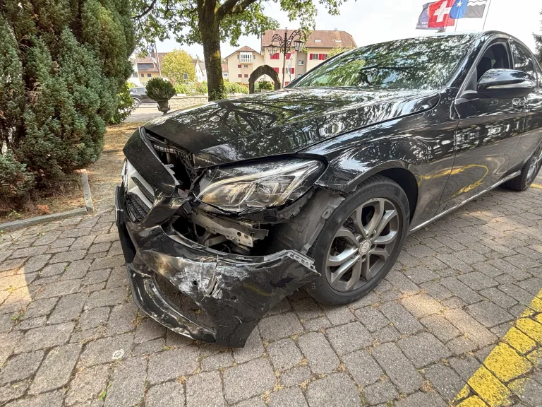 Brunegg AG – Unfall führt zu vorläufiger Festnahme