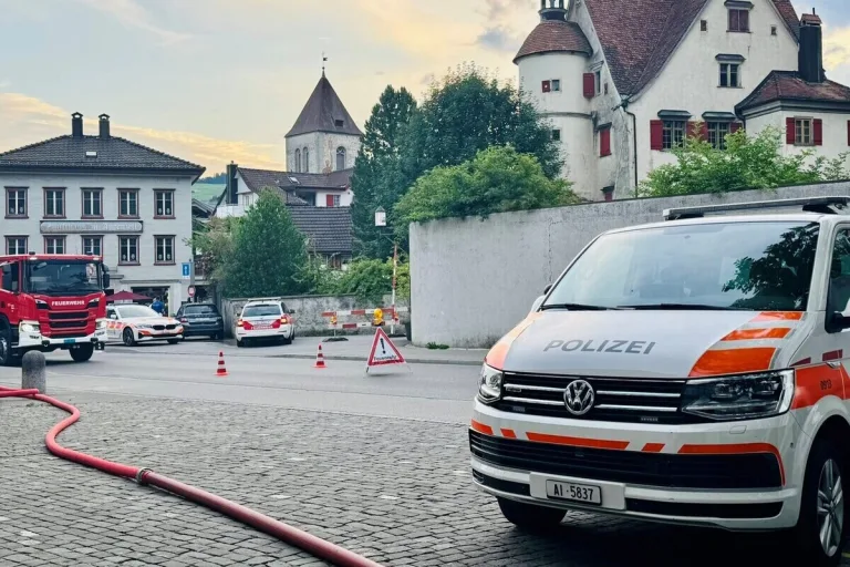 Appenzell AI – Rauchentwicklung im «Schloss»