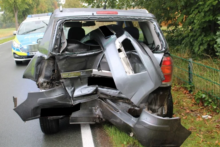 Espelkamp – Zwei Autos haben nach Unfall nur noch Schrottwert