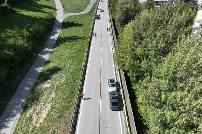 Chur GR – Zwei Verletzte nach Unfall auf Umfahrung Süd