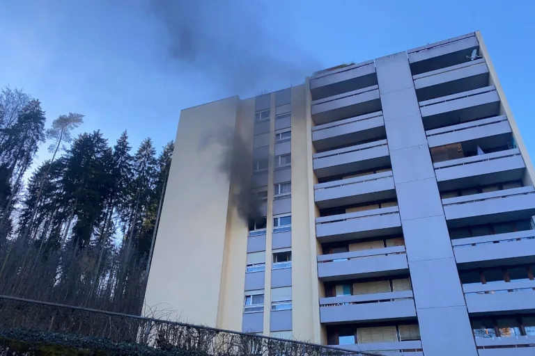 Schaffhausen – Brand in einem Mehrfamilienhaus