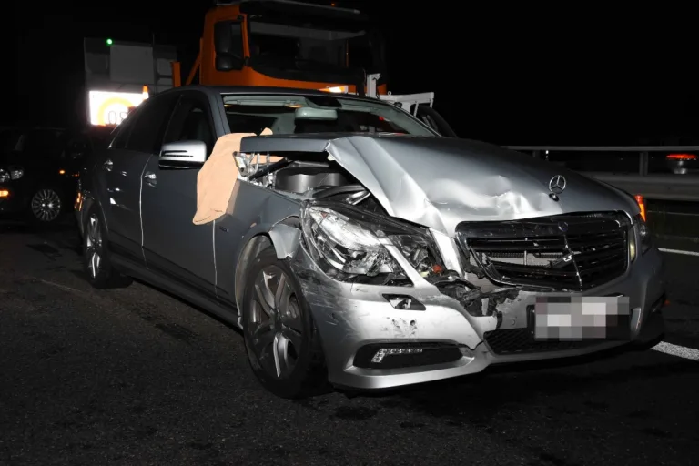  Gossau SG - Auffahrunfall auf der Autobahn – Unfalllenker war alkoholisiert