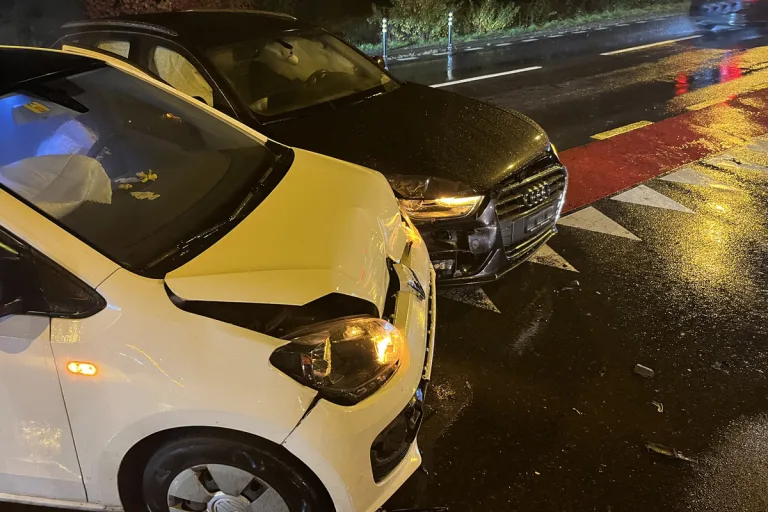 Hochdorf LU - Unfall nach Abbiegemanöver