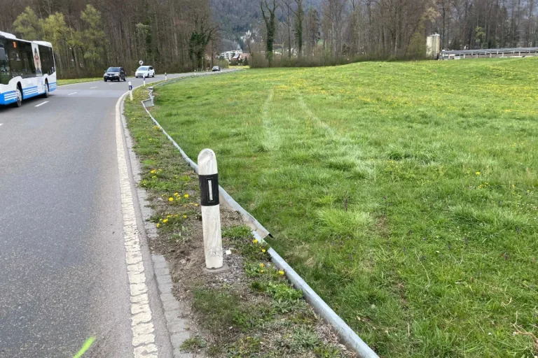 Zeugenaufruf aus Sennwald SG - Ausgewichen und verunfallt - Fahrzeug fährt davon
