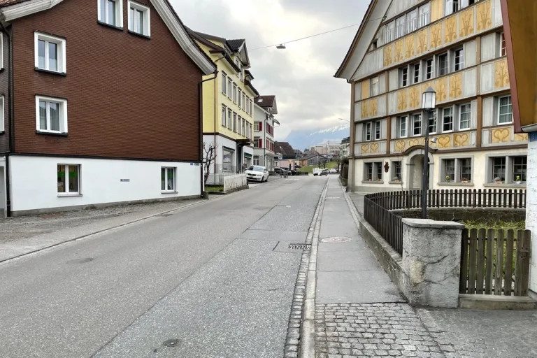 Weissbadstrasse aufgrund von Sanierung gesperrt