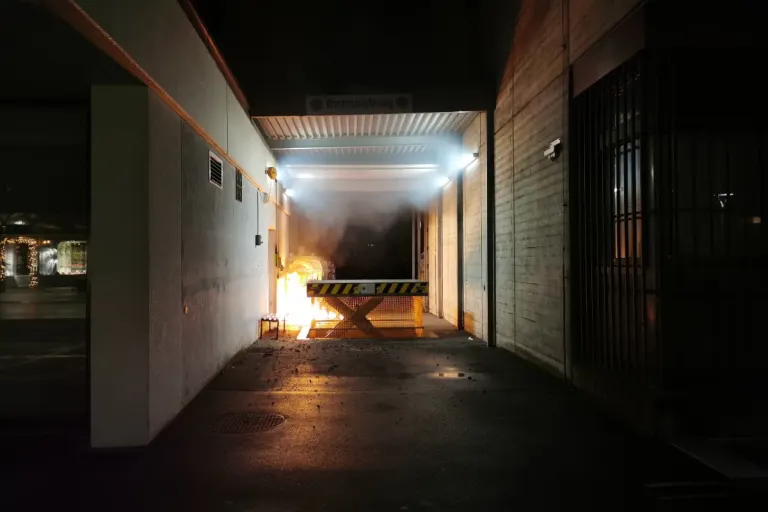  Walenstadt SG - Brand von Karton und Abfall