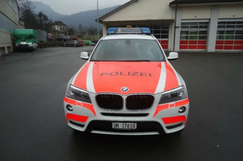 Gurtnellen UR -  Motorradfahrer bei Verkehrsunfall verletzt