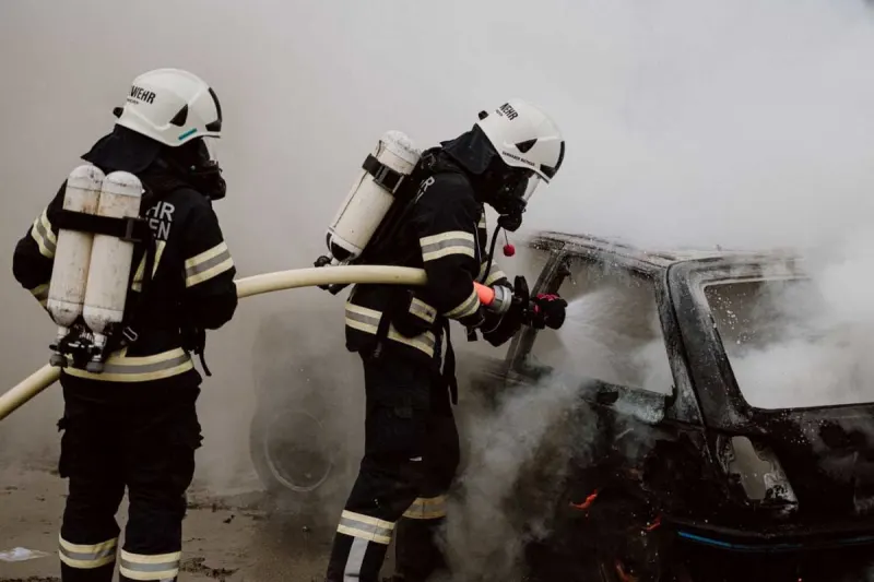 Krumpendorf - Oldtimer fing Feuer