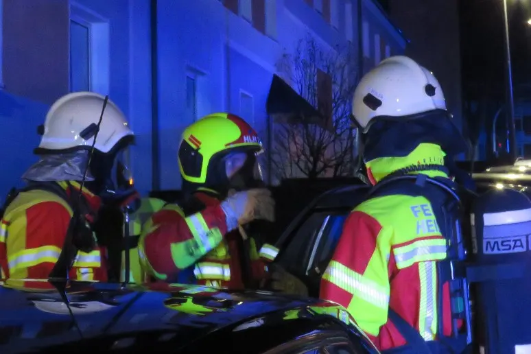 Limburg - Brand im Krankenhaus St.-Vincenz 