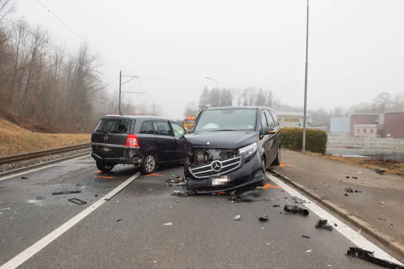 Frauenfeld TG – Riskantes Überholen führt zu Unfall 