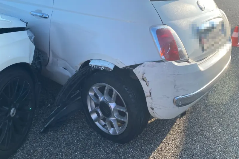 Oberbipp SO - Auffahrkollision mit drei beteiligten Autos auf der A1