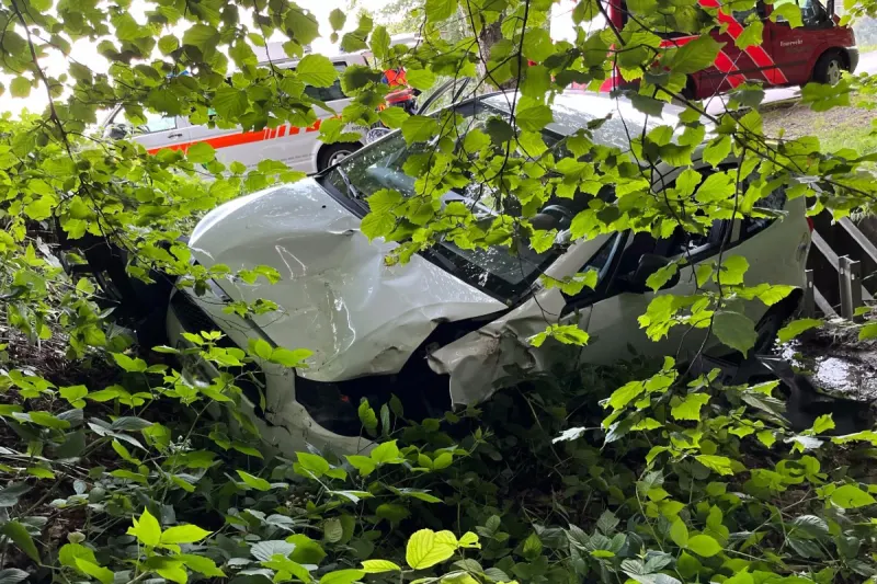 Hemberg SG - 47-Jährige baut unter Alkoholeinfluss Unfall
