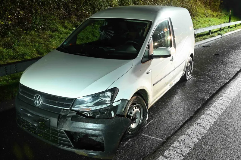 A2 Reiden LU – Selbstunfall verursacht hohen Sachschaden