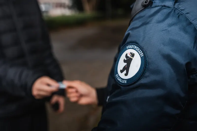 St.Gallen – Kontrollen im öffentlichen Raum
