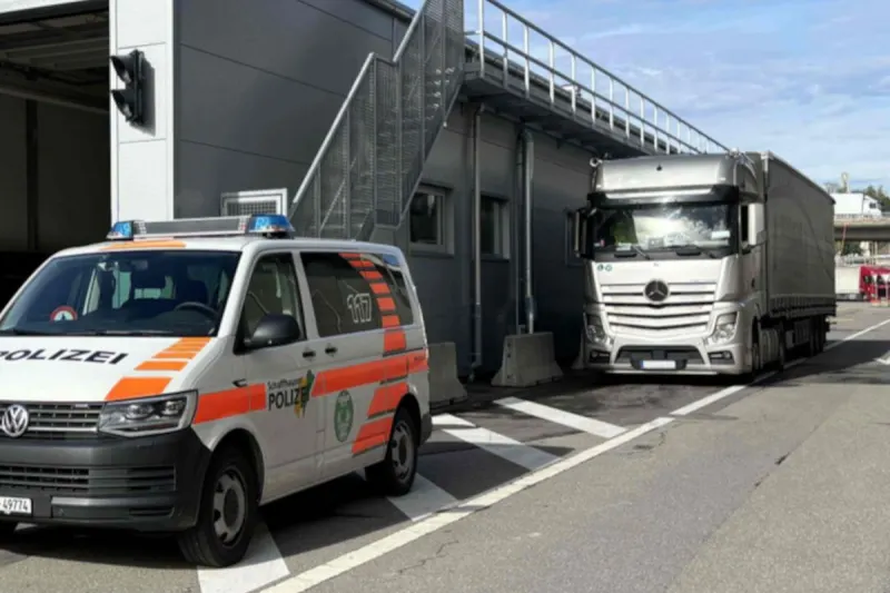Thayngen SH – Chauffeur 27 Stunden ohne Pause unterwegs