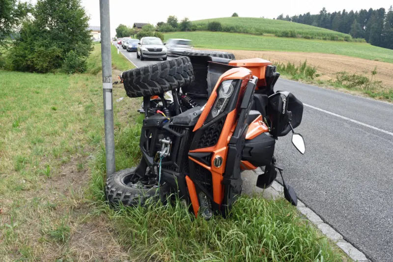 Reiden LU – Auto kollidiert mit Quad