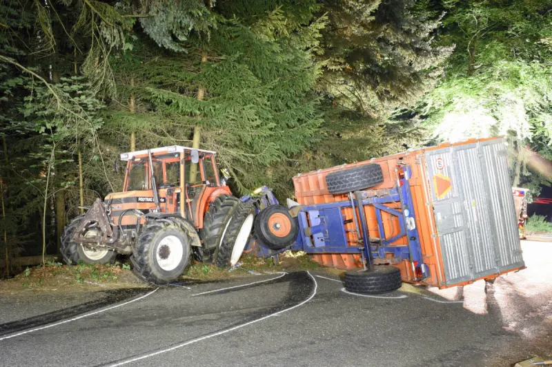 Schötz LU – Knabe erheblich verletzt bei Unfall mit Traktor