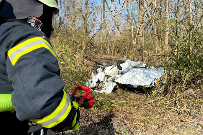 Konstanz – Kleinflugzeug in Naturschutzgebiet abgestürzt