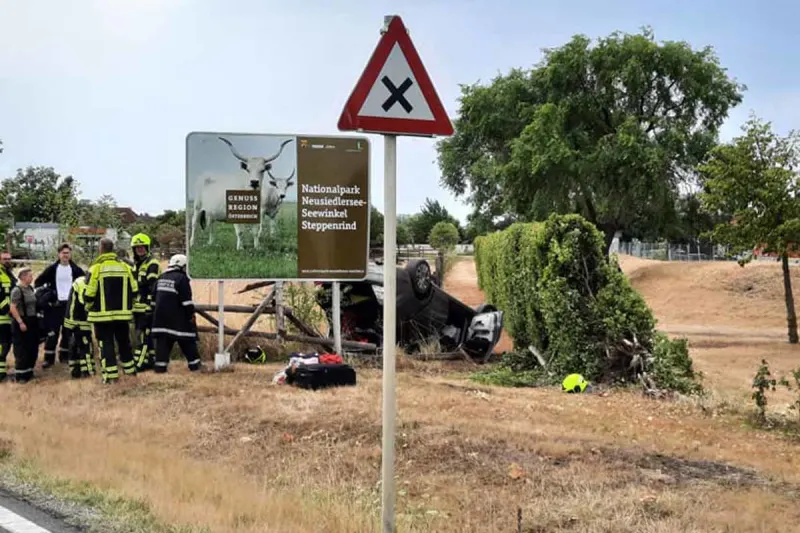 Podersdorf - 89-Jähriger baut schweren Unfall