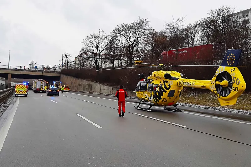 A96 München – Toter bei schrecklicher Auffahrkollision