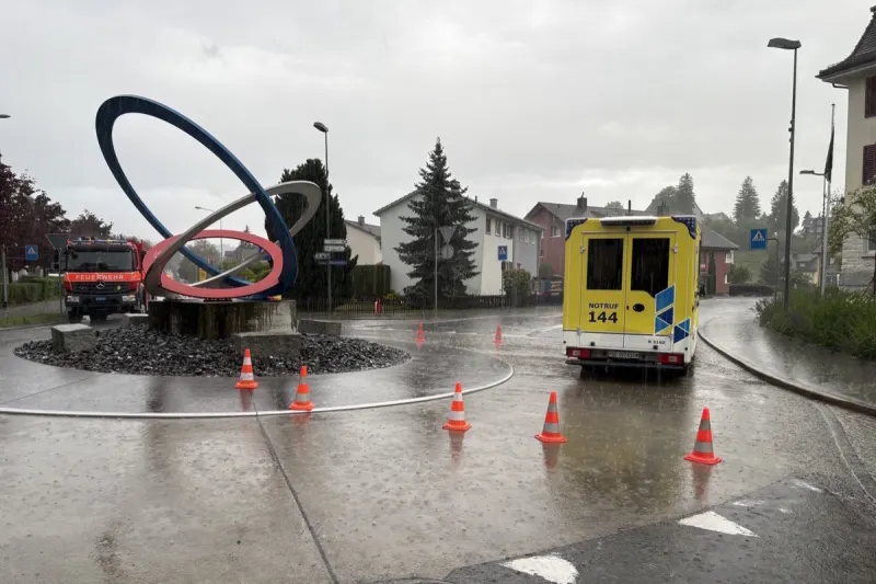 Wittenbach SG – E-Bikerin bei Unfall verletzt