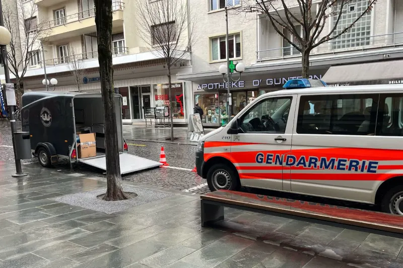 Brig VS – Bahnhofstrasse nach Sicherstellung von Sprengstoff gesperrt