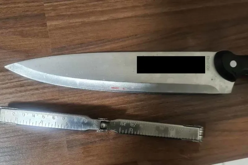 Wien - Frau bedroht Mann und Kinder mit Messer