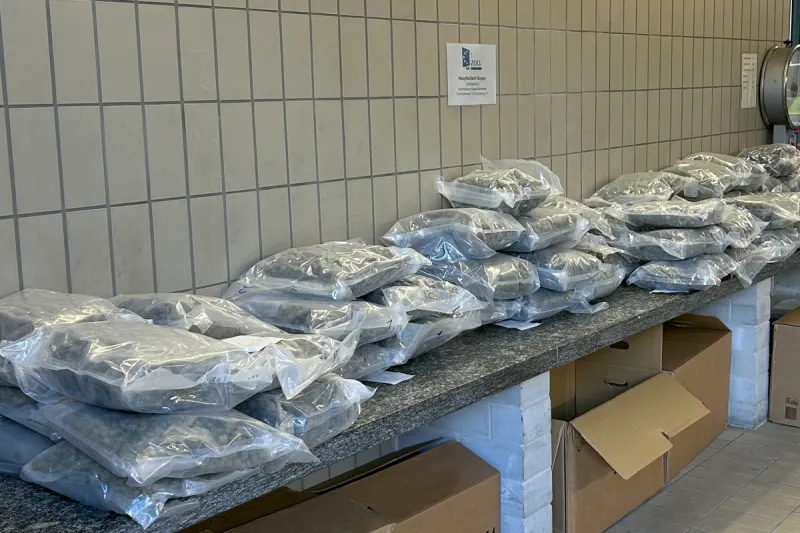 Geisingen BW – Drogenkurier mit 56 Kilo Marihuana im Mietwagen gestoppt