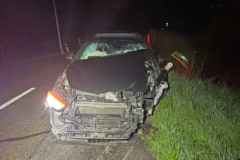 Amriswil TG – Autofahrer rammt bei Unfall Brückengeländer