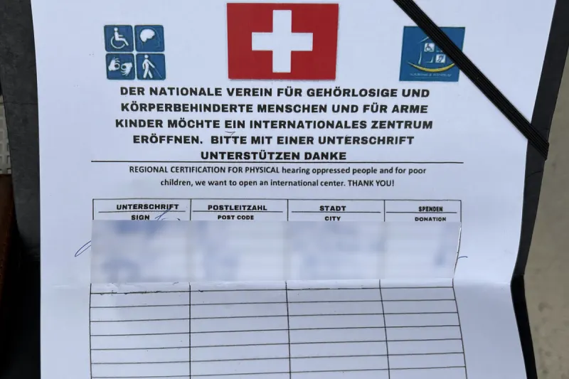 Thurgau – Mehrere Bettler und Spendensammler kontrolliert