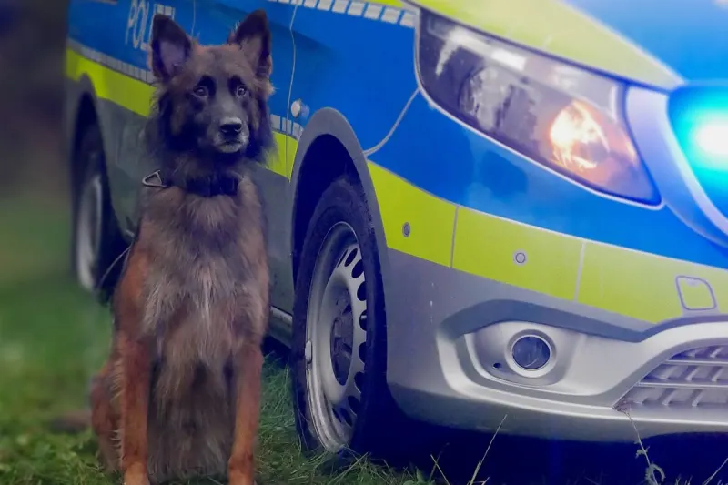 Hagen – Polizeihund Turbo stellt flüchtige Einbrecher