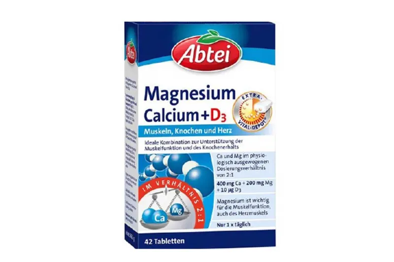 Gesundheitsgefahr - Abtei-Tabletten mit Magnesium und Calcium zurückgerufen